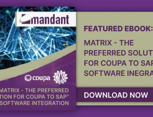 Integrating Coupa with SAP® software- Why IT directors choose MATRIX
